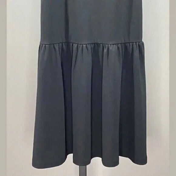 NEW Banana Republic Dress Womens Small petite black fit flare casual preppy - Picture 3 of 9